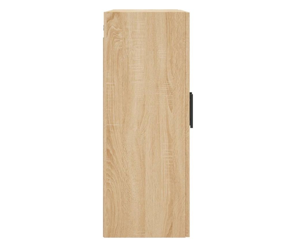 Zidna TV komoda, boja hrasta sonoma, 69,5x34x90 cm - 8