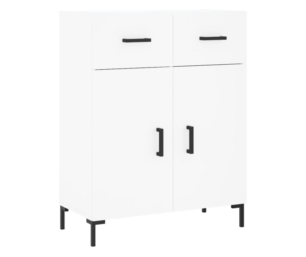 Ormarić za posuđe, bijeli, 69,5x34x90 cm, kompozitno drvo - 2