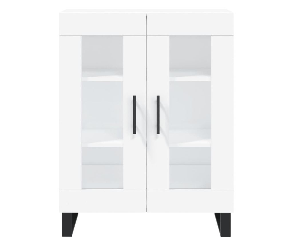 Visoki ormarić, bijela, 69,5x34x180 cm, kompozitno drvo - 8