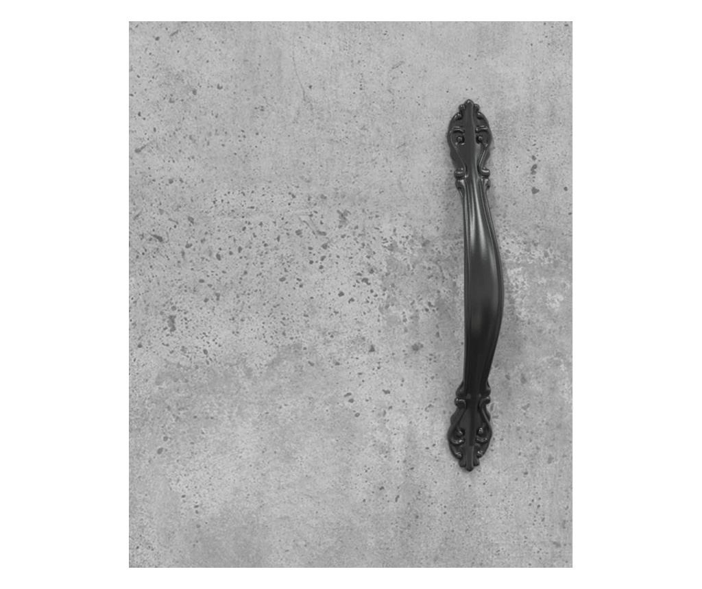 Visoka ormar, siva beton, 34,5x34x180 cm, obrađeno drvo - 10