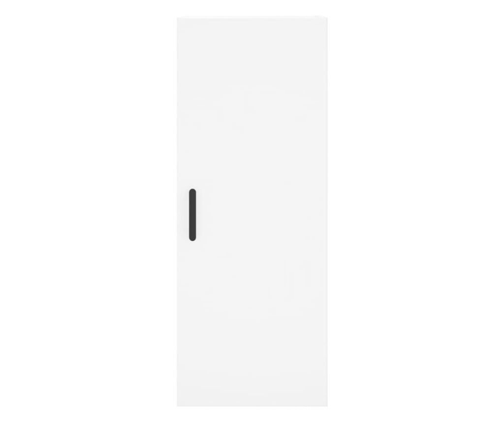 Visoki ormarić, bijeli, 34,5x34x180 cm, konstruirano drvo - 8
