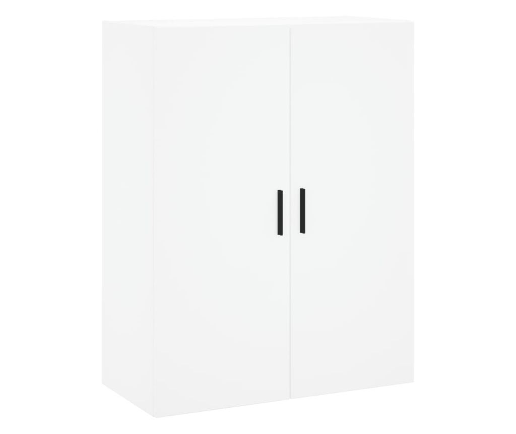 Visoki ormar, bijeli, 69,5x34x180 cm, kompozitno drvo - 5