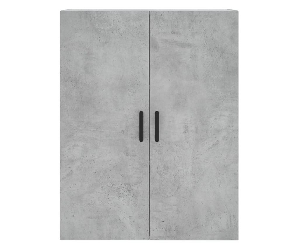 Zidni ormarić, 2 kom, boja betona, 69,5x34x90 cm - 6
