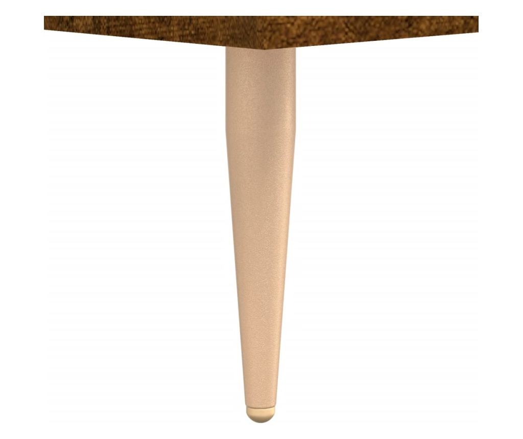 Visoka ormar, dimljeni hrast, 69,5x34x180, kompozitno drvo - 11