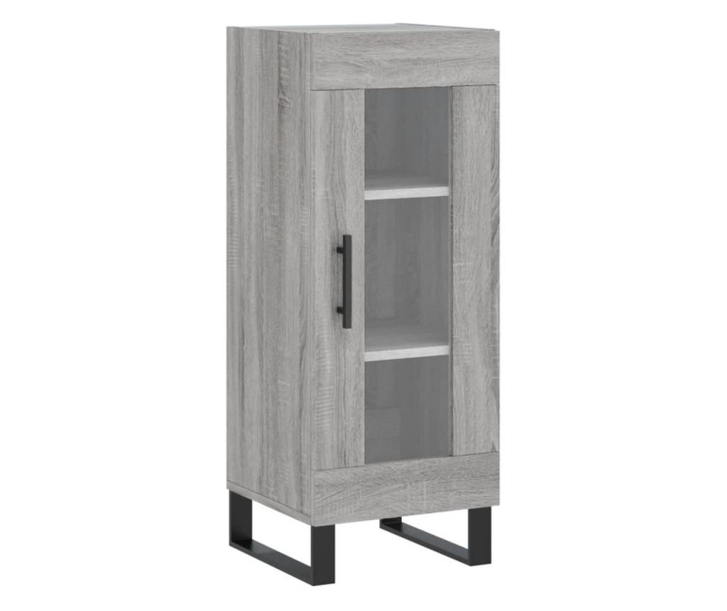 Ormarić, sonoma siva, 34,5x34x90 cm, kompozitno drvo - 2