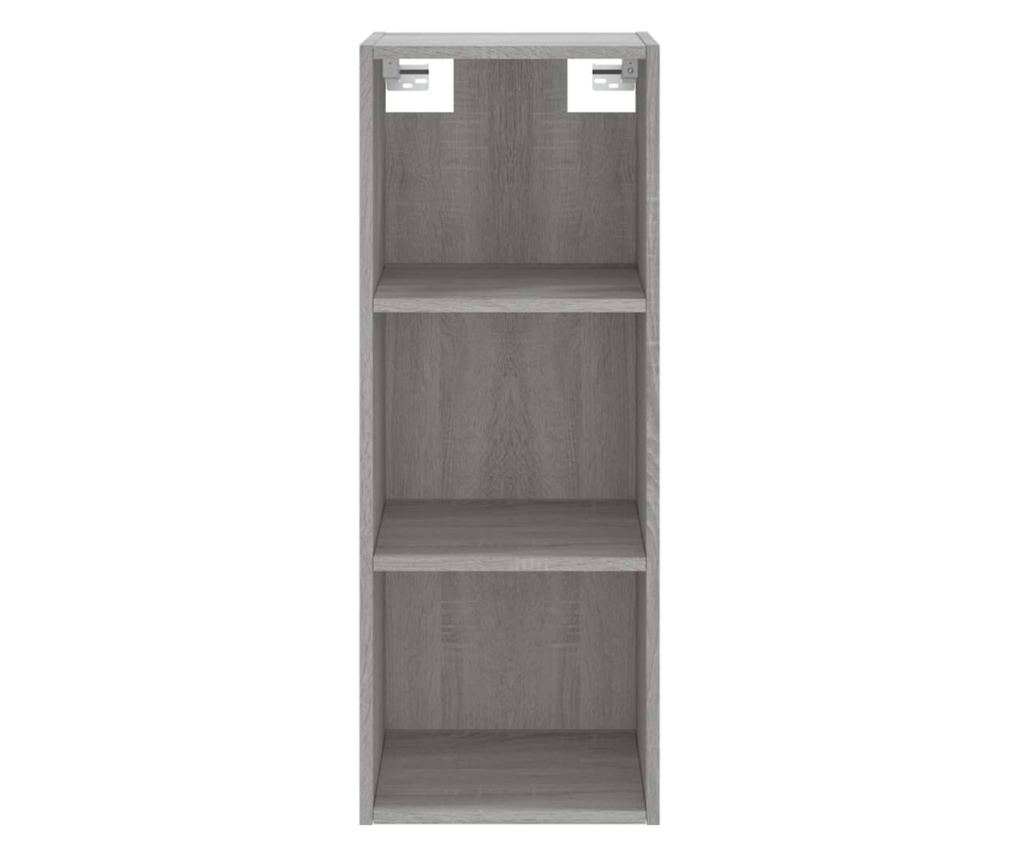 Visoka ormarić, siva sonoma, 34,5x34x180 cm, obrađeno drvo - 6