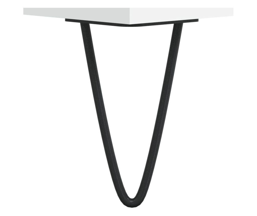 Visoka ormar, bijela, 69,5x34x180 cm, kompozitno drvo - 11