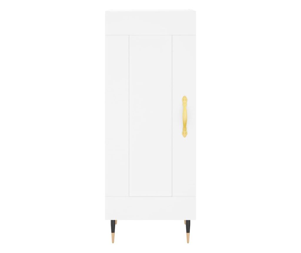 Ormarić za posluživanje, bijeli, 34,5x34x90 cm, kompozitno drvo - 5