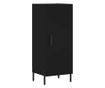 Konzola, crna, 34,5x34x90 cm, kompozitno drvo thumbnail 2