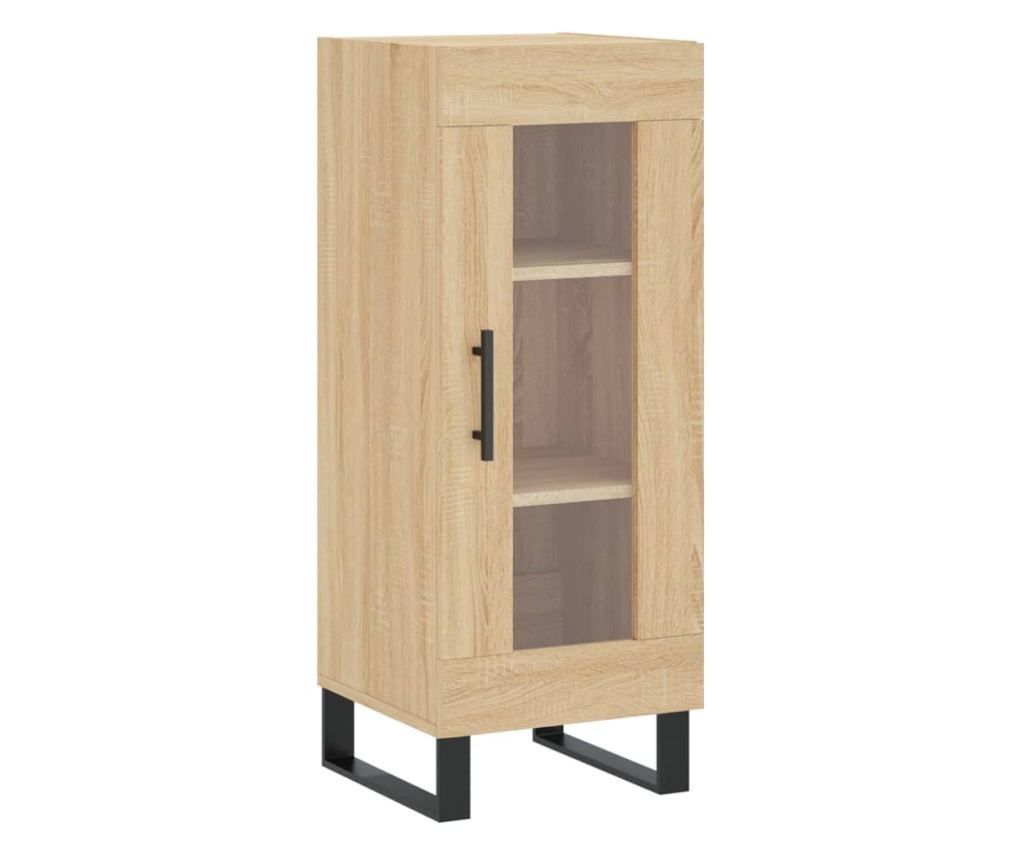 Komoda, boja hrasta Sonoma, 34,5x34x90 cm, konstruirano drvo - 2