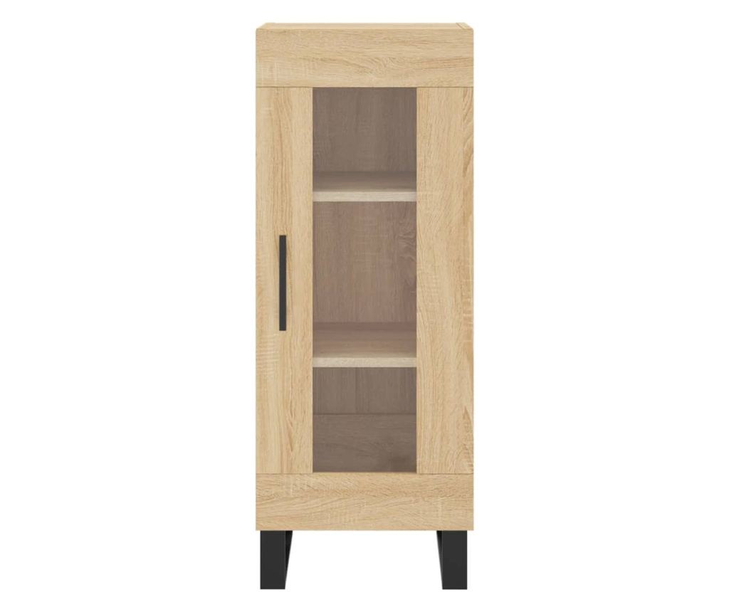 Komoda, boja hrasta Sonoma, 34,5x34x90 cm, konstruirano drvo - 5