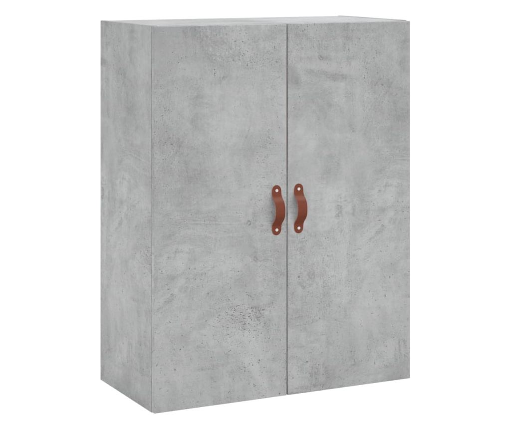 Zidni ormarić, betonsko siva, 69,5x34x90 cm - 2