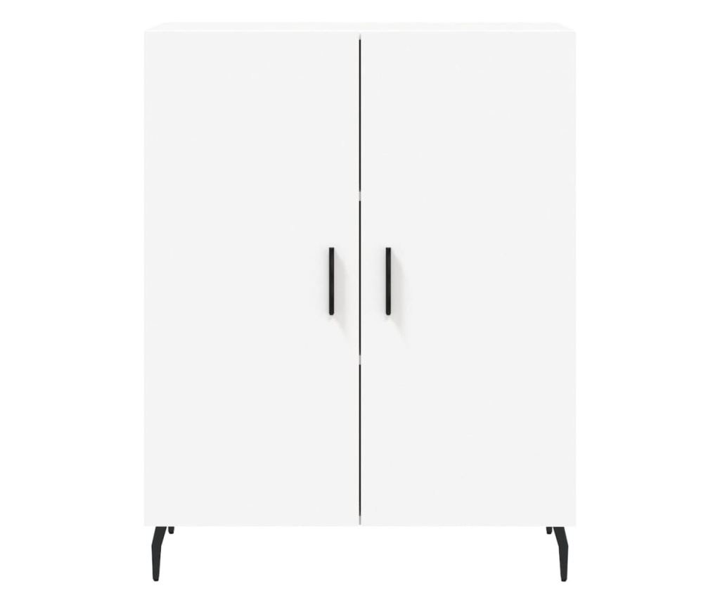 Ormarić, bijeli, 69,5x34x90 cm, kompozitno drvo - 5