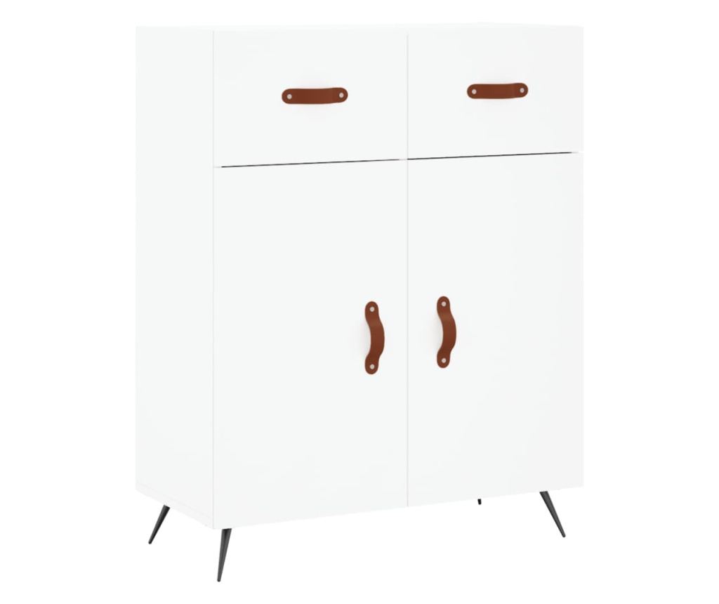 Ormarić za posluživanje, bijeli, 69,5x34x90 cm, kompozitno drvo - 2