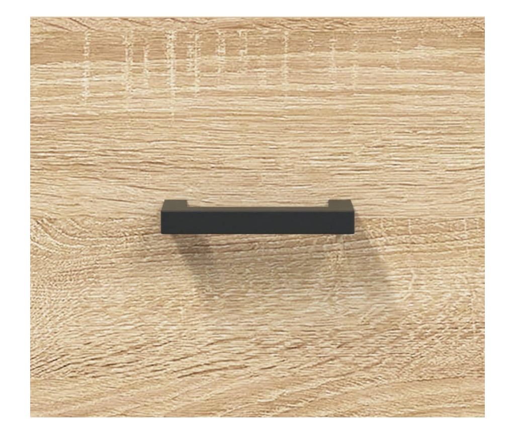 TV komoda, hrast sonoma, 80x36x50 cm, obrađeno drvo - 9
