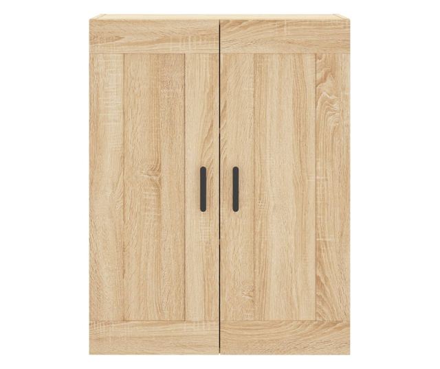 Стенни шкафове, 2 бр, дъб сонома, инженерно дърво