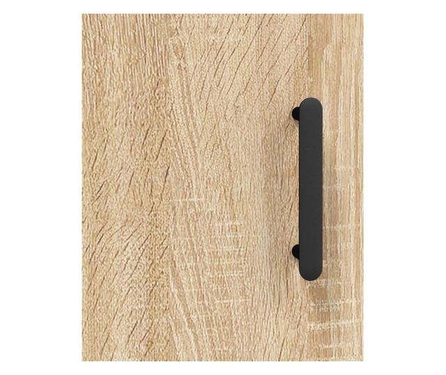 Стенни шкафове, 2 бр, дъб сонома, инженерно дърво