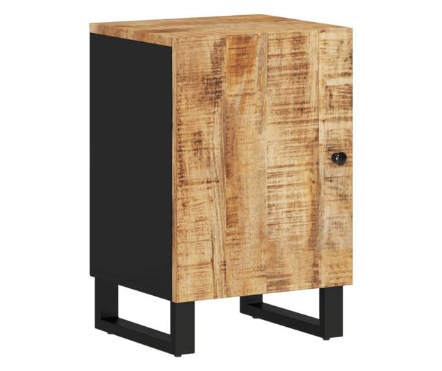 Σετ επίπλων μπάνιου 5 τεμαχίων από μασίφ ξύλο μάνγκο