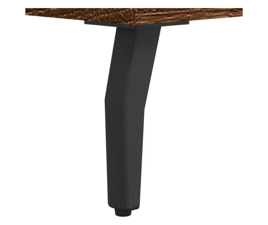 Visoki ormar, smeđi hrast, 69,5x34x180 cm, konstruirano drvo - 11