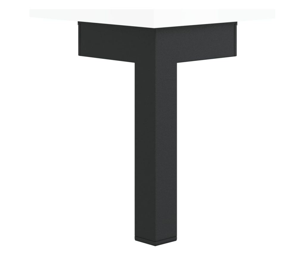 Ormarić, visoki sjaj bijeli, 34,5x34x90 cm, kompozitno drvo - 10