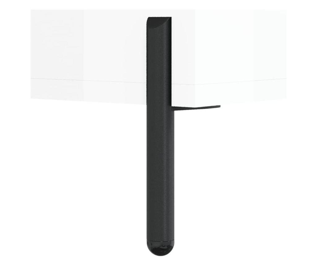 Visoka ormar, bijela visokog sjaja, 34,5x34x180 cm, obrađeno drvo - 11