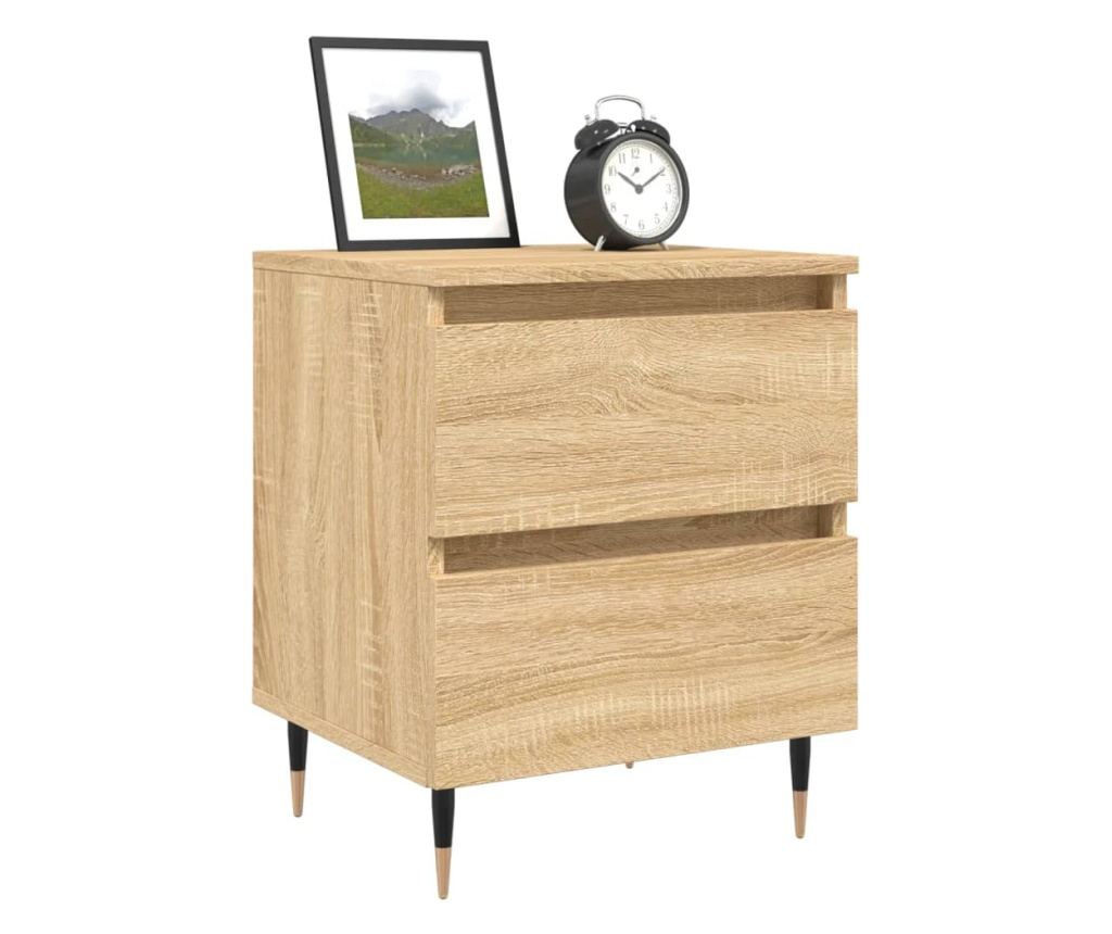 Noćni ormarić, sonoma hrast, 40x35x50 cm, kompozitno drvo - 3