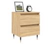 Noćni ormarići, 2 kom., sonoma hrast, 40x35x50 cm, kompozitno drvo thumbnail 3