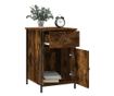 Noćni ormarići, 2 kom., dimljeni hrast, 40x42x60 cm, obrađeno drvo thumbnail 4