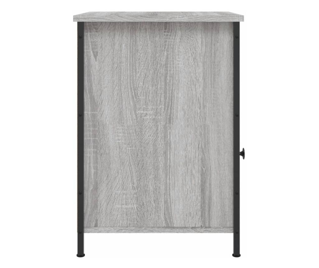 Noćni ormarići, 2 kom, boja hrasta Sonoma, 40x42x60 cm, Konstruirano drvo - 8