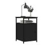 Noćni ormarići, 2 kom, crni, 40x42x60 cm, konstruirano drvo thumbnail 4