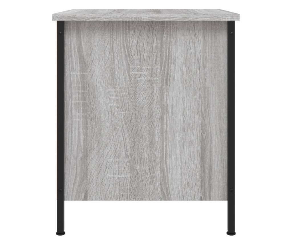 Noćni ormarići, 2 kom, boja hrasta sonoma, 40x42x50 cm, konstruirano drvo - 8