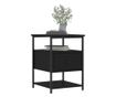 Noćni ormarići, 2 kom, crni, 40x42x56 cm, konstruirano drvo thumbnail 4