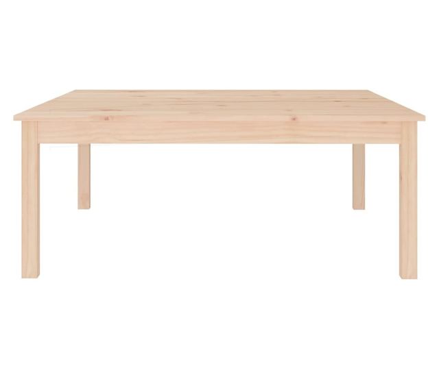 Stolić za kavu, 100x100x40 cm, masivno borovo drvo