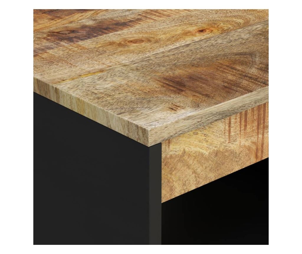 Stolić za kavu, 90x50x40 cm, masivno drvo manga - 5