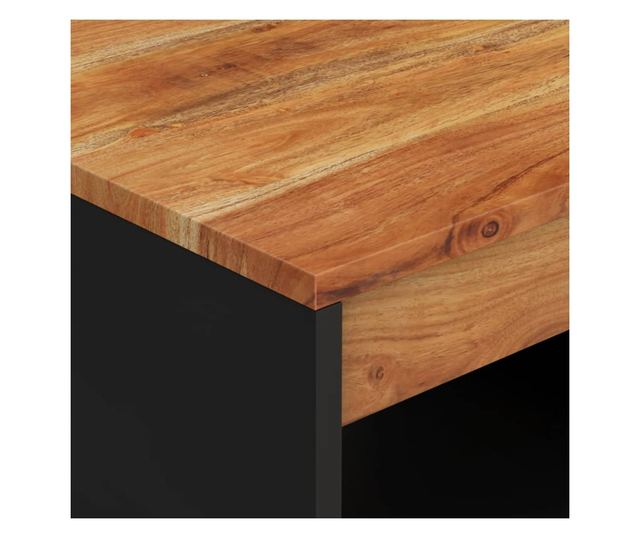 Stolić za kavu, 90x50x40 cm, masivno drvo akacije