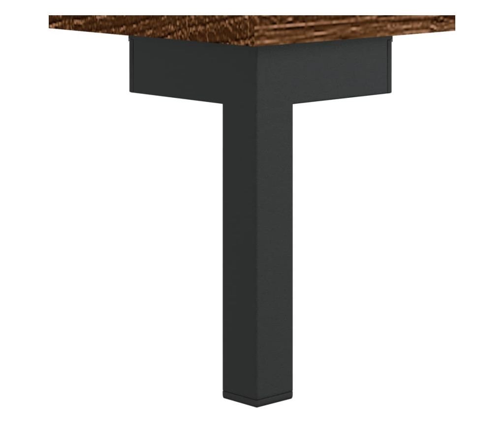 Visoka ormar, smeđi hrast, 69,5x34x180 cm, kompozitno drvo - 12