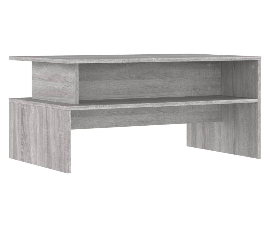 Stolić za kavu, siva sonoma, 90x55x42,5 cm, obrađeno drvo - 2