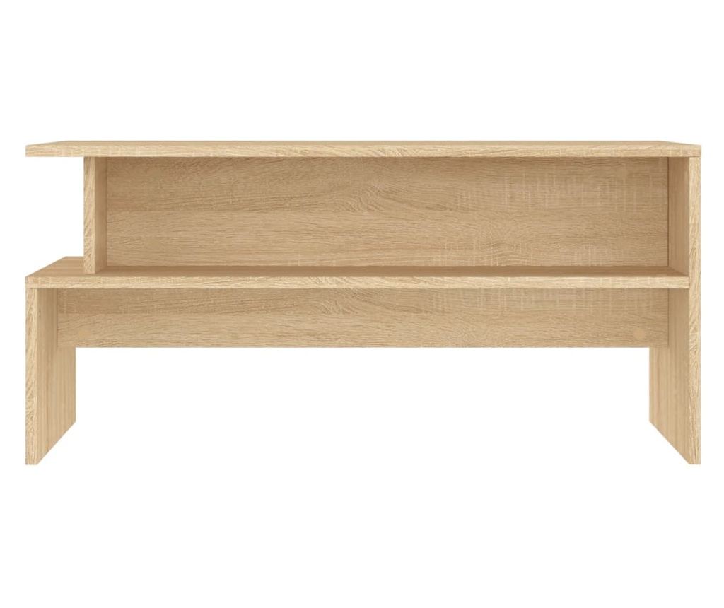 Stolić za kavu, hrast sonoma, 90x55x42,5 cm, obrađeno drvo - 4