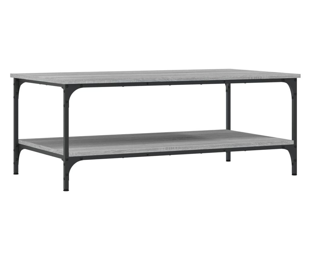 Stolić za kavu, siva sonoma, 100x55x40 cm, obrađeno drvo - 2