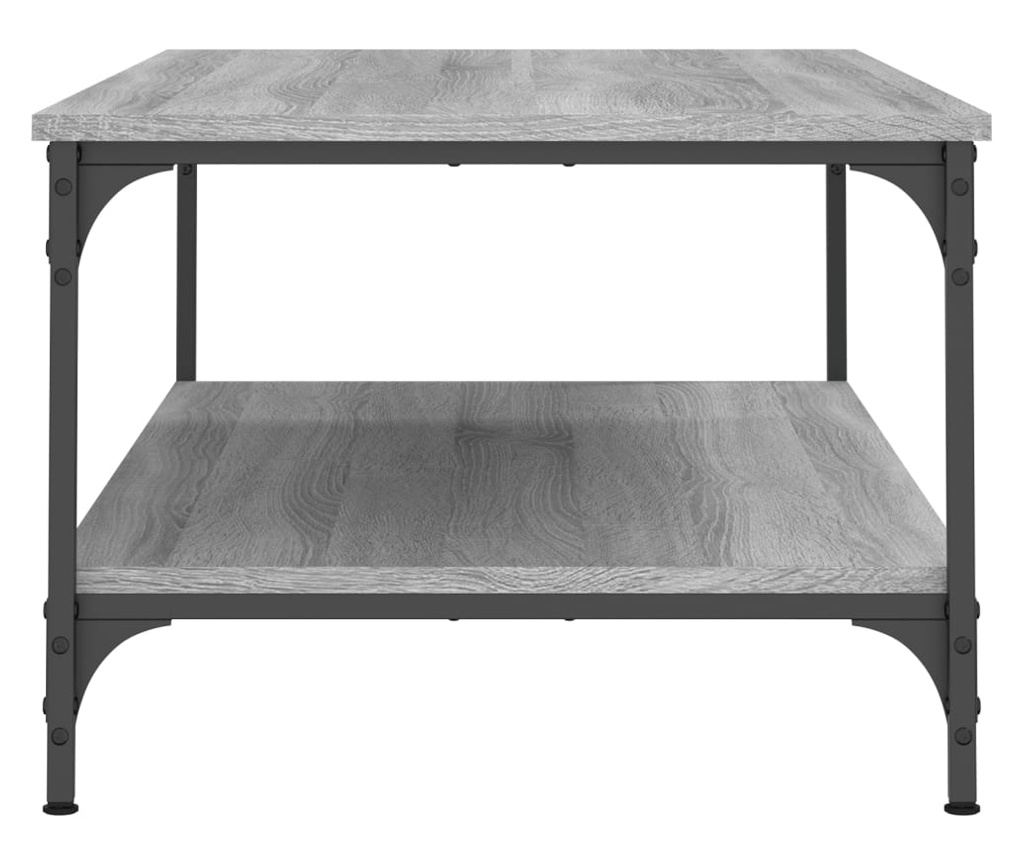 Stolić za kavu, siva sonoma, 100x55x40 cm, obrađeno drvo - 5