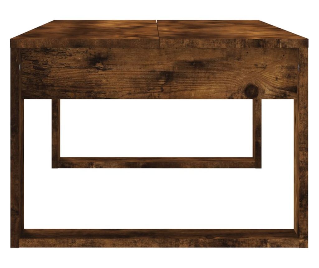 Stolić za kavu, dimljeni hrast, 102x50x35 cm, obrađeno drvo - 5