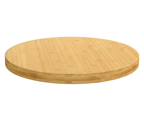 Плот за маса, Ø70x4 см, бамбук