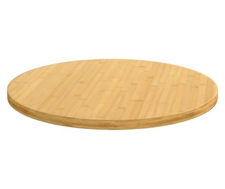 Ploča za stol, Ø60x2,5 cm, bambus
