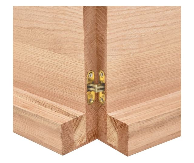 Vilgosbarna fali polc 140x40x6 cm tmr tlgyfbl