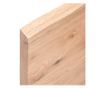Vilgosbarna fali polc 40x10x4 cm tmr tlgyfbl