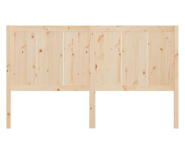 Bed headboard, 125.5x4x100 cm, solid pine wood