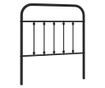 Metalni okvir kreveta, crni, 90 cm thumbnail 2