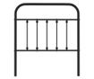 Metalni okvir kreveta, crni, 90 cm thumbnail 4