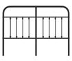 Metalna uzglavlja, crna, 140 cm thumbnail 4
