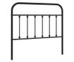 Metalna uzglavlje kreveta, crna, 107 cm thumbnail 2
